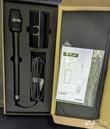 Репортерский микрофон Comica HRM-S новый