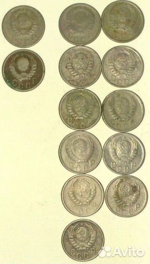 Монеты СССР. 15 копеек (1927-52 гг.)