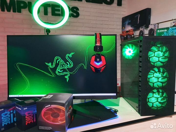 Топ для игр на ryzen 5 +мощная GTX 1050Ti Гарантия