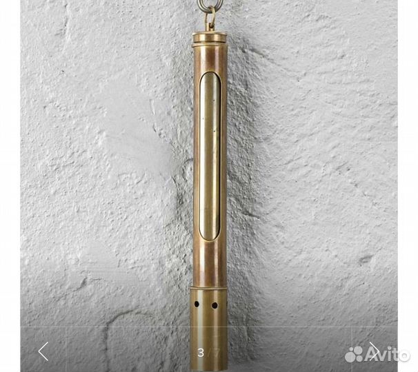 Подвесной настенный термометр с красной шкалой