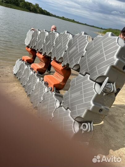 Пластиковые понтоны