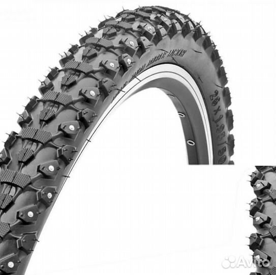 Покрышка шипованная Chao Yang 26х1,95