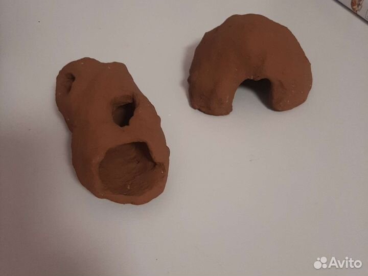 Укрытия в террариум из глины