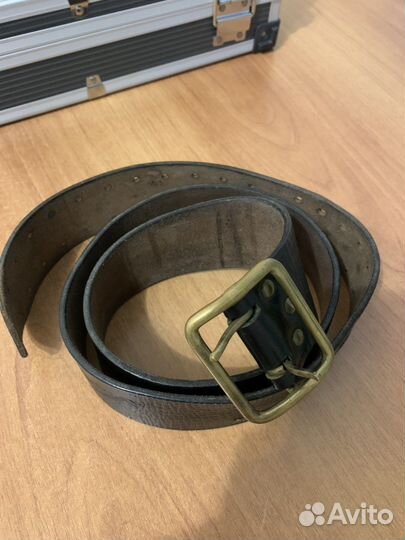 Ремень кожаный офицерский