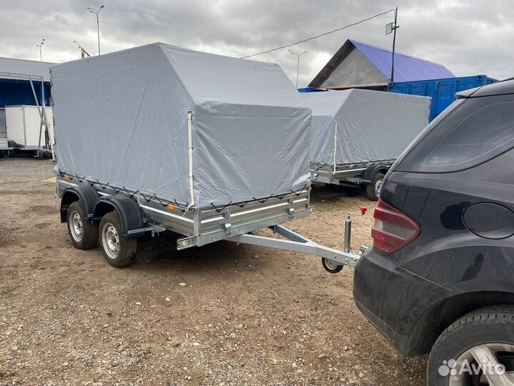 Прицеп с тентом аэро 150 см 31.0122. Комплектующие