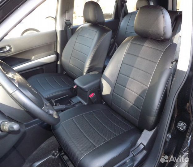 Чехлы автомобильные новые экокожа, жаккард