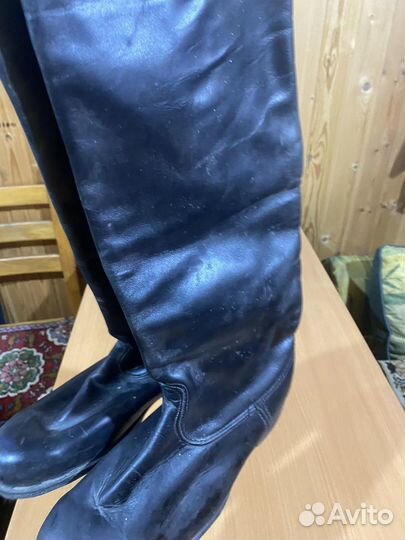 Сапоги офицерские хромовые новые