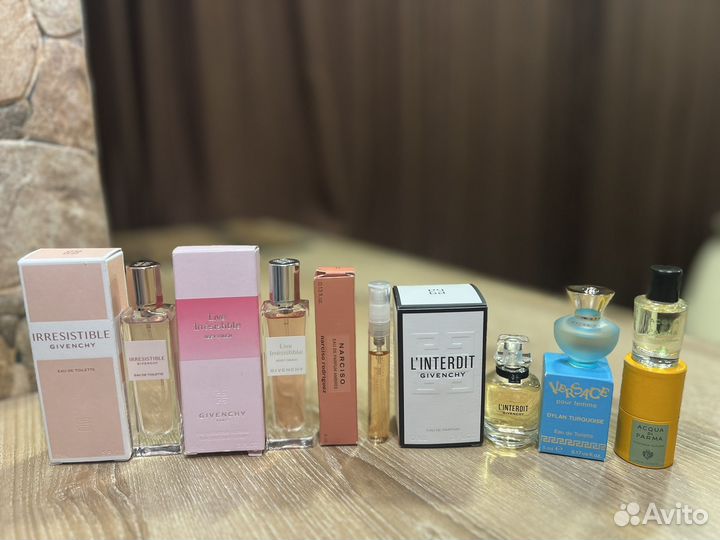 Givenchy,narciso,versace,acqua DI parma миниатюра