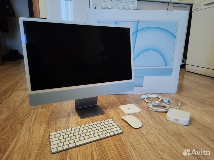 Моноблок Apple iMac 24 M1 16Gb 256Gb Blue