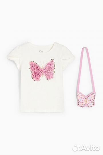 Футболка для девочки C&A 110 размер