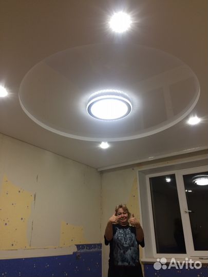 Натяжные потолки