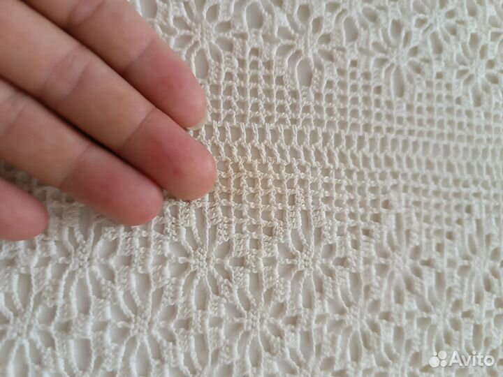 Вязаные покрывала или большая скатерть