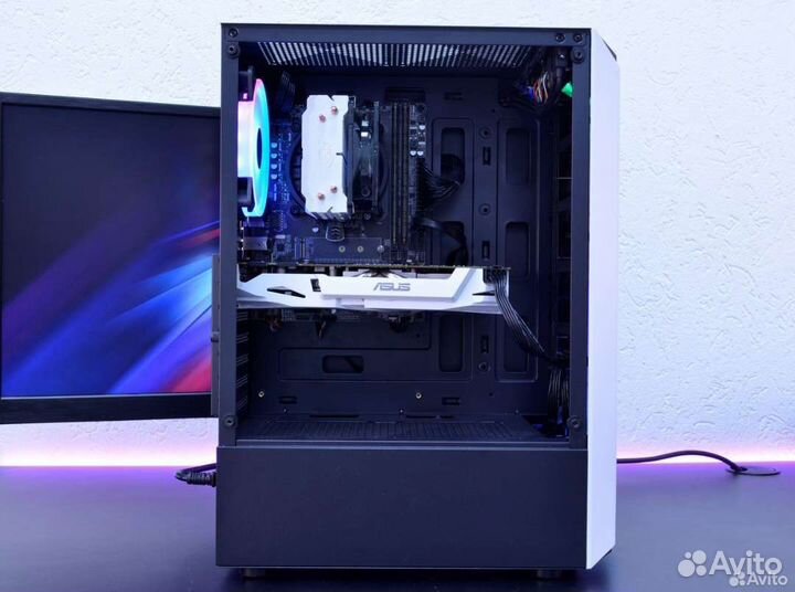 Игровой пк Intel I3 12100F + RX 6600 XT / RX 6700