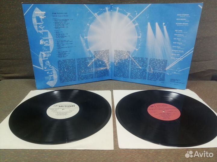 Винил Pink floyd live delicate sound of thunder