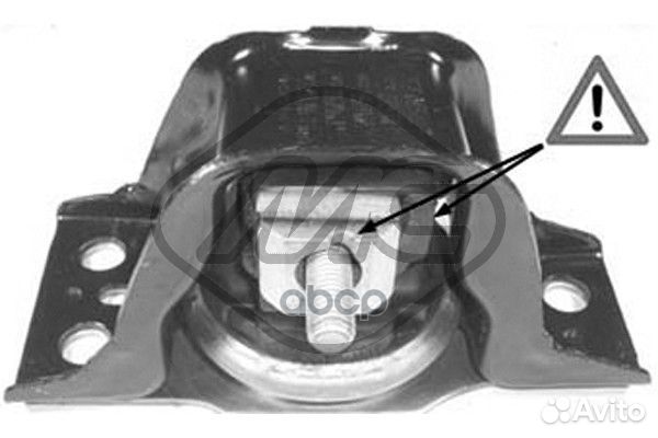 Подушка двигателя 05144 metalcaucho