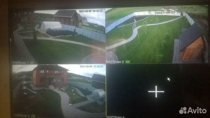 Монтаж, продажа систем видеонаблюдения, Видеодомоф