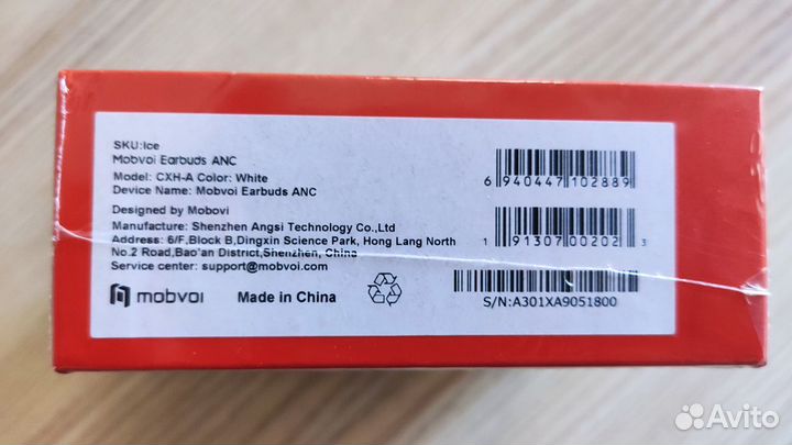 Беспроводные наушники Mobvoi Earbuds ANC Новые