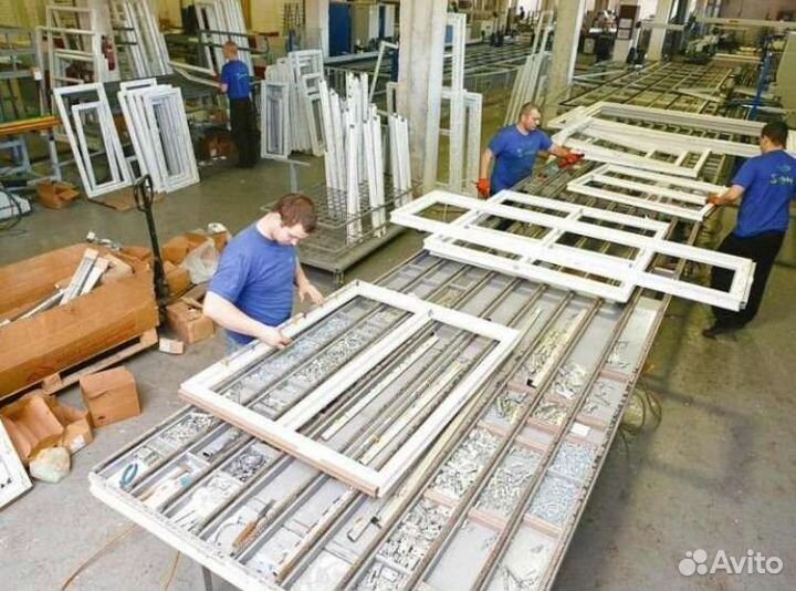 Производство пластиковых окон, установка