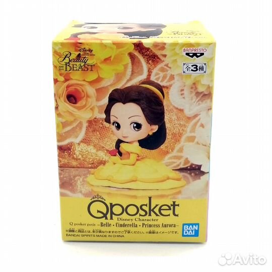Фигурка Disney Character Q posket peti Belle 19974