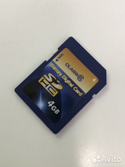 HP 4GB sdhc Memory Card 583039-001 / 580387-B21