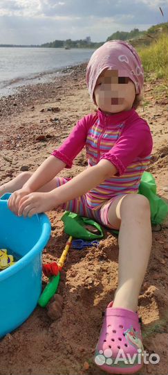 Летние комбинезоны купальник 98