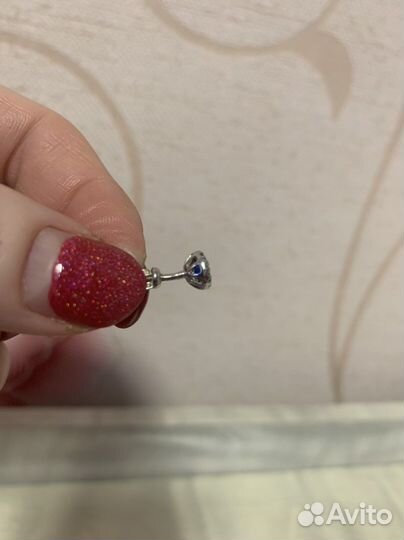 Серебряные серьги