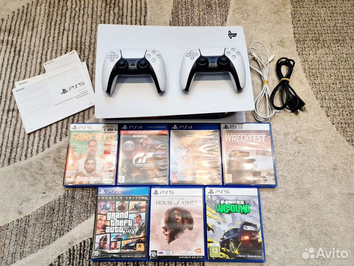 Приставка Sony PlayStation 5 Ps5