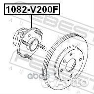 1082-V200F Ступица с подшипником chevrolet