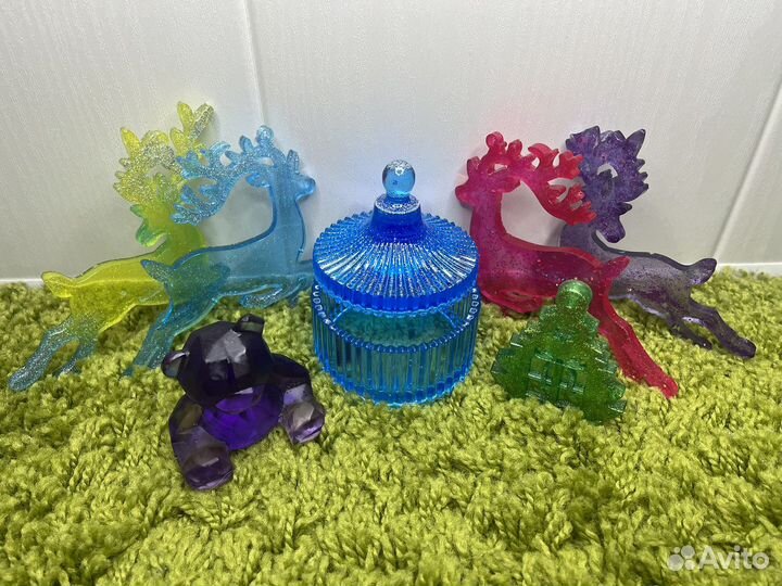 Игрушки из эпоксидной смолы