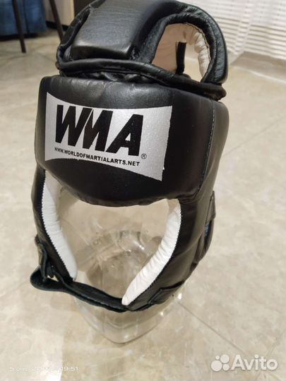 Шлем для единоборств размер М (кожаный)