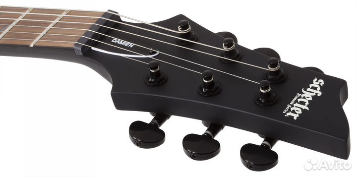 Электрогитара Schecter damien-6 SBK