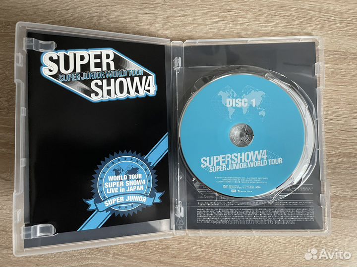 Super Junior - Super Show 4 in Japan DVD