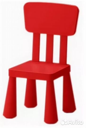 Детский стул IKEA маммут новый