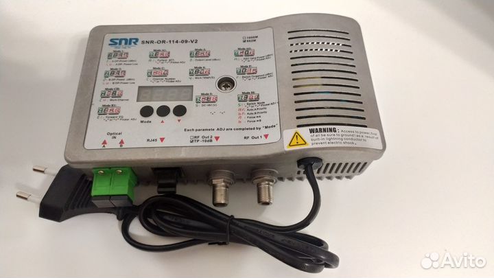Оптический приемник SNR