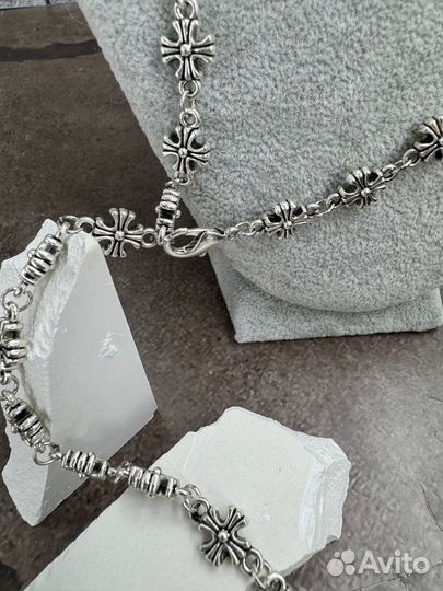 Длинная цепь Chrome hearts