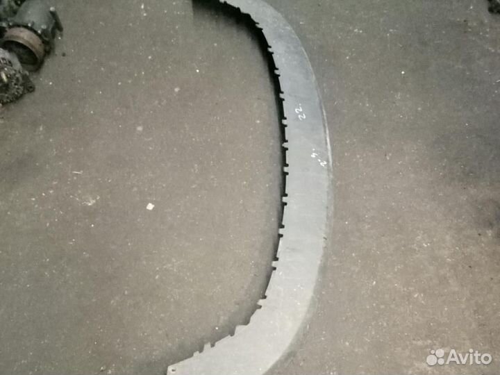 Юбка/спойлер переднего бампера Volkswagen Golf