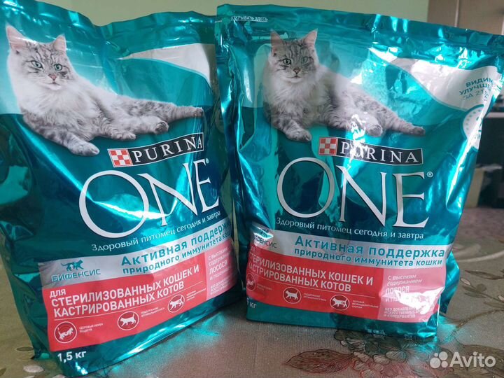 Purina one для кошек