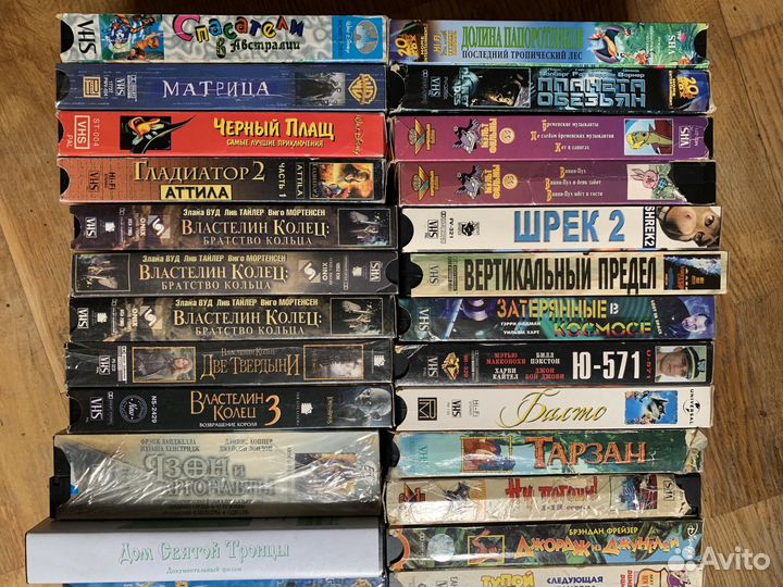 Видеокассеты vhs