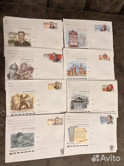 Коллекция старых конвертов - лот 1