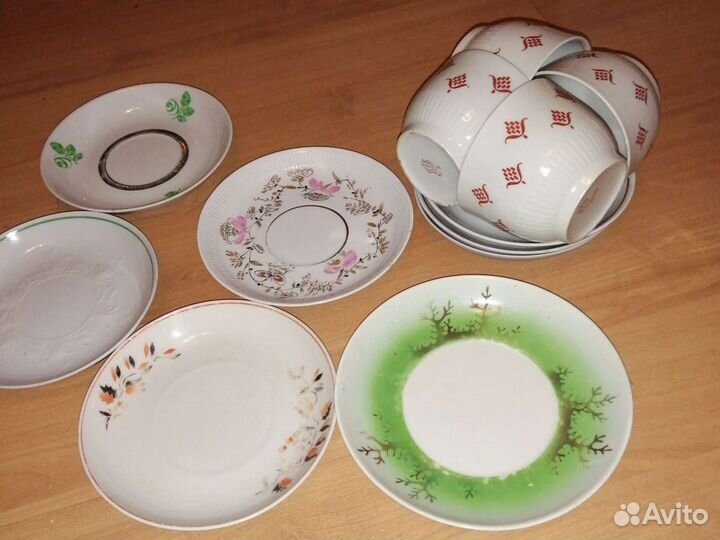 Остатки сервизов лфз, Вербилки и Дулево