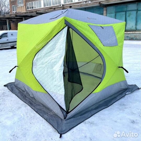 Зимняя палатка куб трехслойная