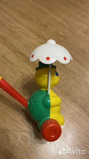 Каталка черепашка с зонтиком