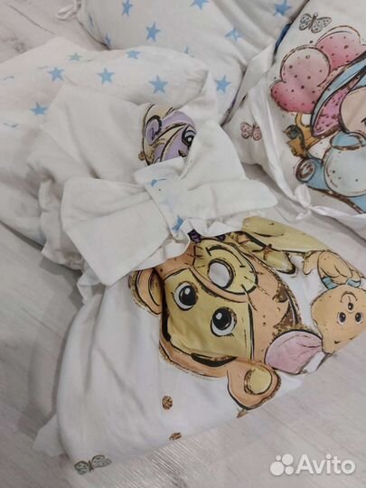 Бортики в кроватку