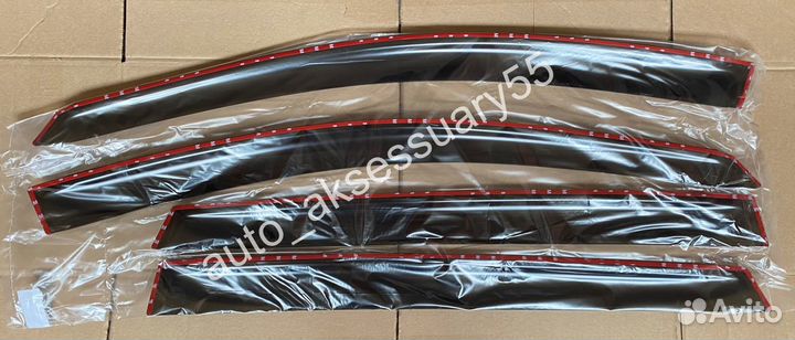 Ветровики дефлекторы Toyota Rav 4 Тойота Рав 4