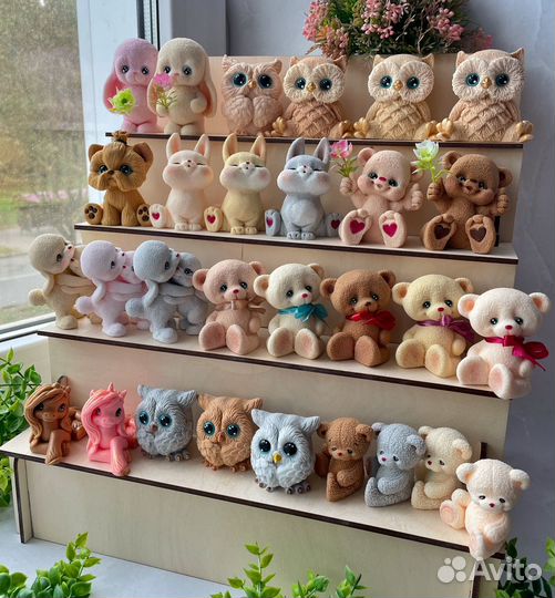 Мыло ручной работы зверята