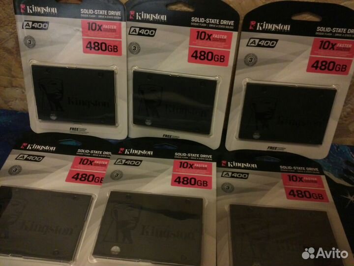 SSD накопитель Kingston A400 480гб модель SA400S37