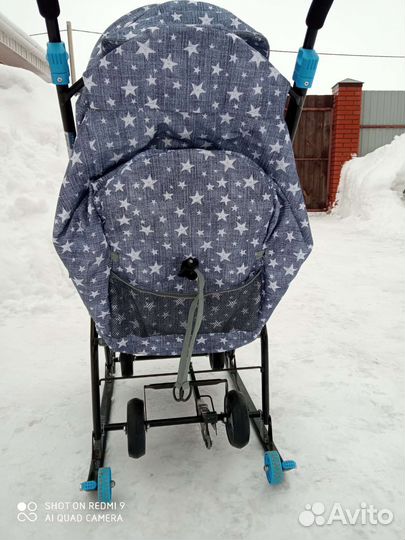 Коляска санки