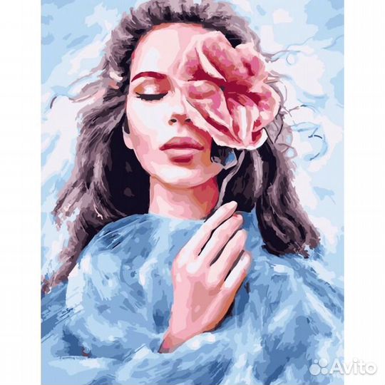 Алмазная мозаика 40*50см. Мысли о нем SGA2884