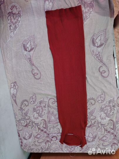 Платье лапша длинное с разрезом