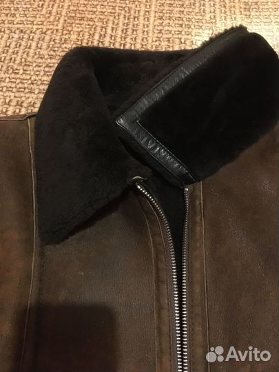 Дубленка натуральная мужская 54 56